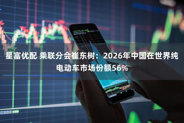 星富优配 乘联分会崔东树：2026年中国在世界纯电动车市场份额56%